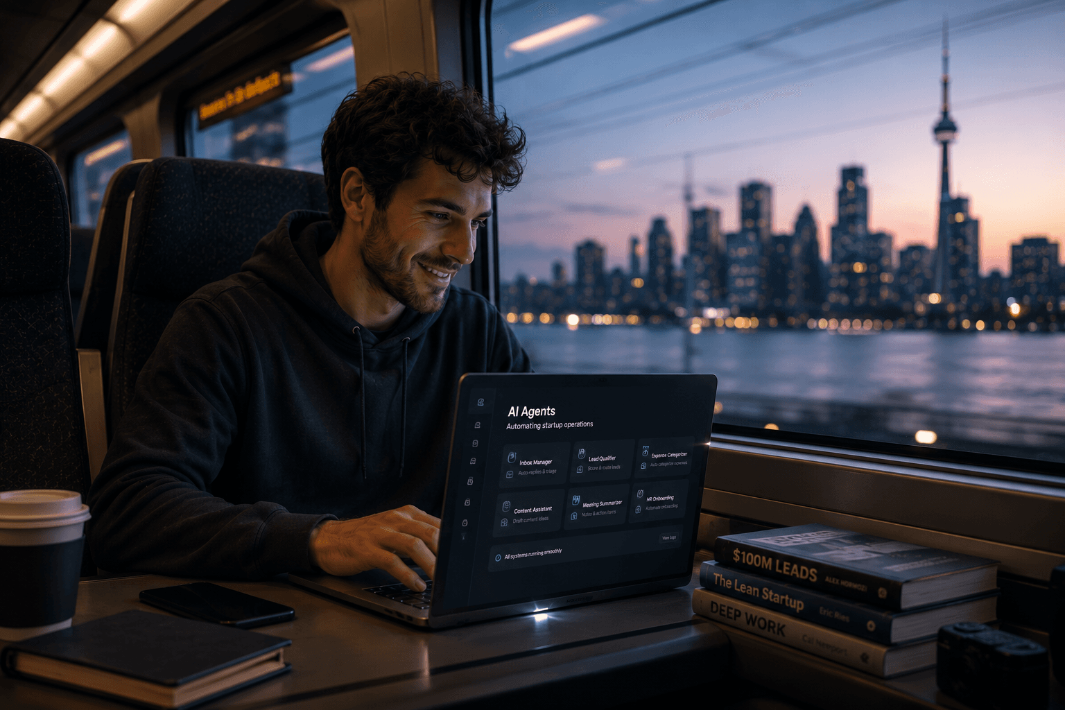AI agents automating startup operations