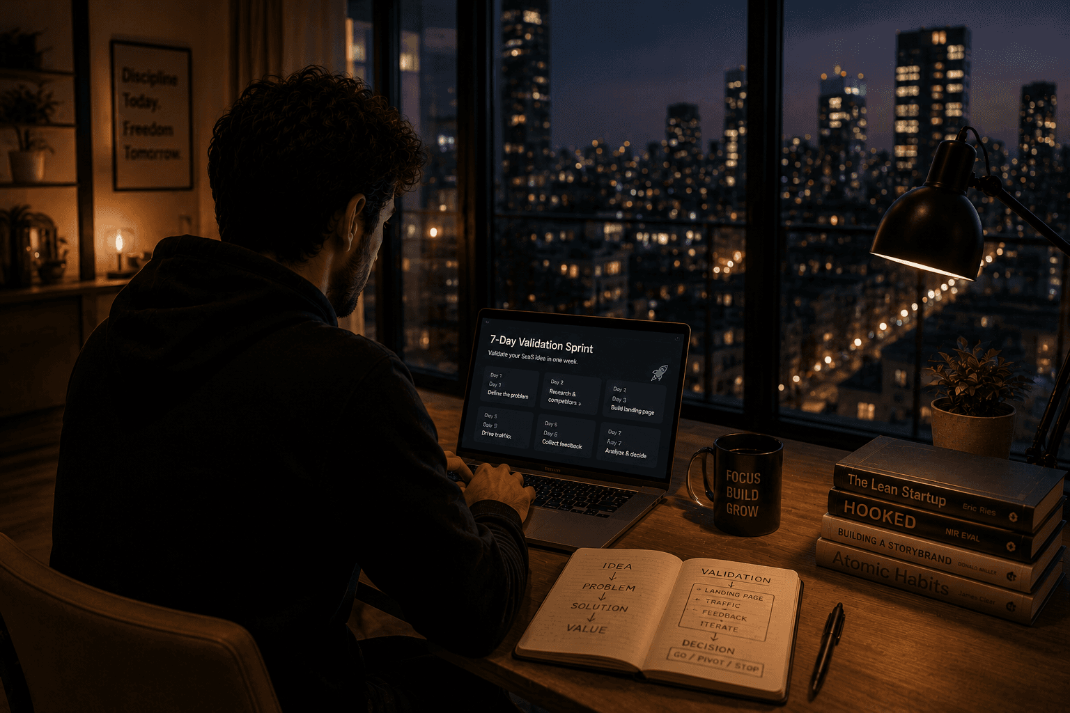 Validate a SaaS idea without writing code