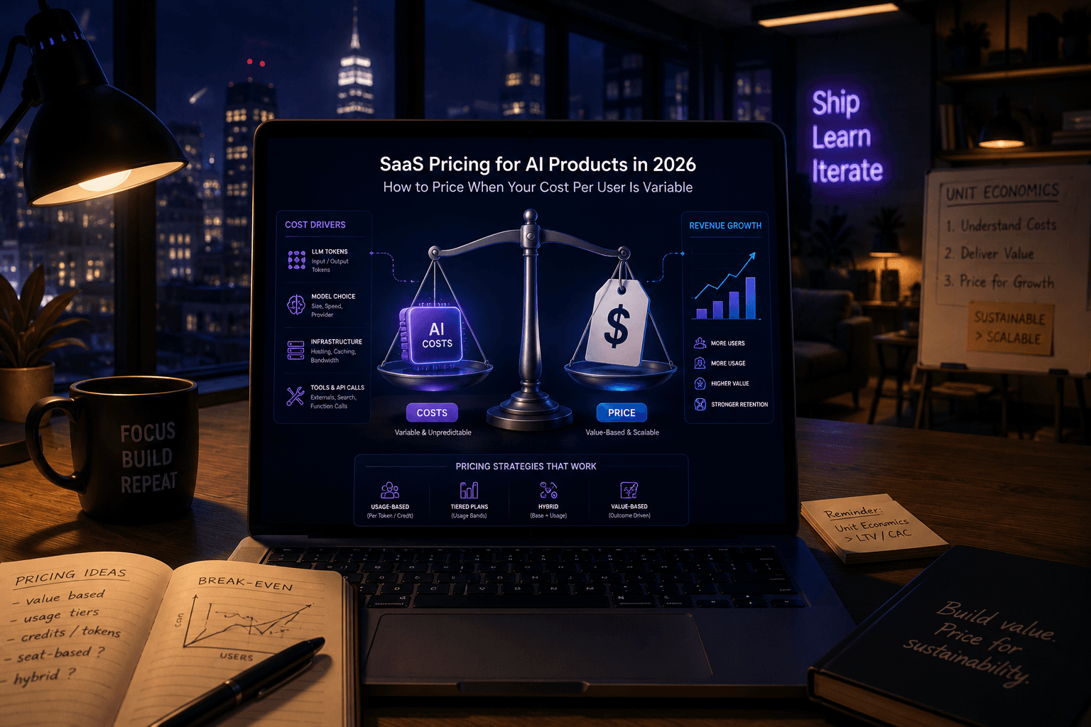 SaaS pricing strategy for AI products